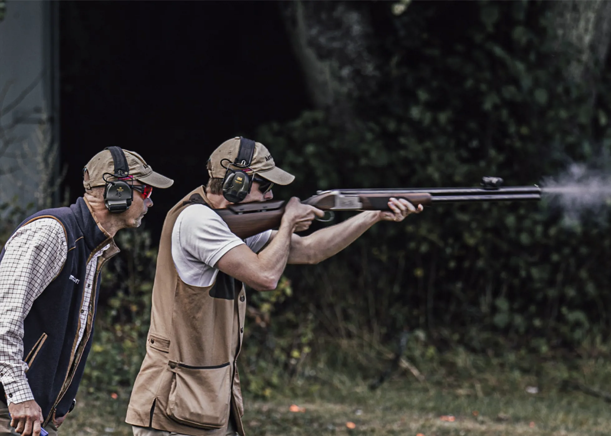 Shooting together with an instructor is always a good idea.