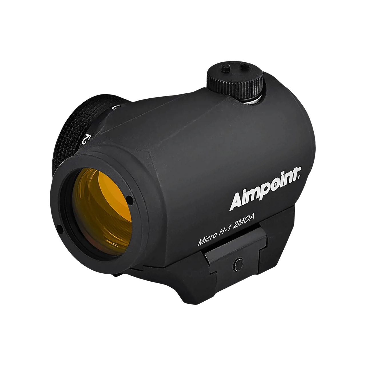 Micro H-1™ 2 MOA - Red dot reflex sight with standard mount for Weaver ...