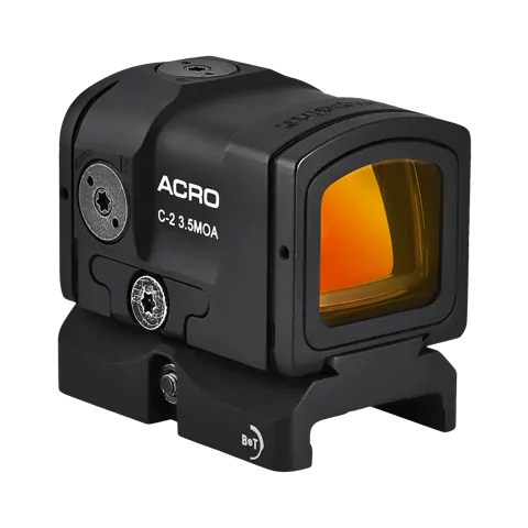 Acro C-2™ 3.5 MOA - Rotpunktvisier mit 22 mm Festmontage (ohne Objektivabdeckungen) - 3