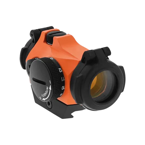 Micro™ H-2 Orange 2 MOA - Mira de punto rojo con montura estándar para Weaver / Picatinny - 3