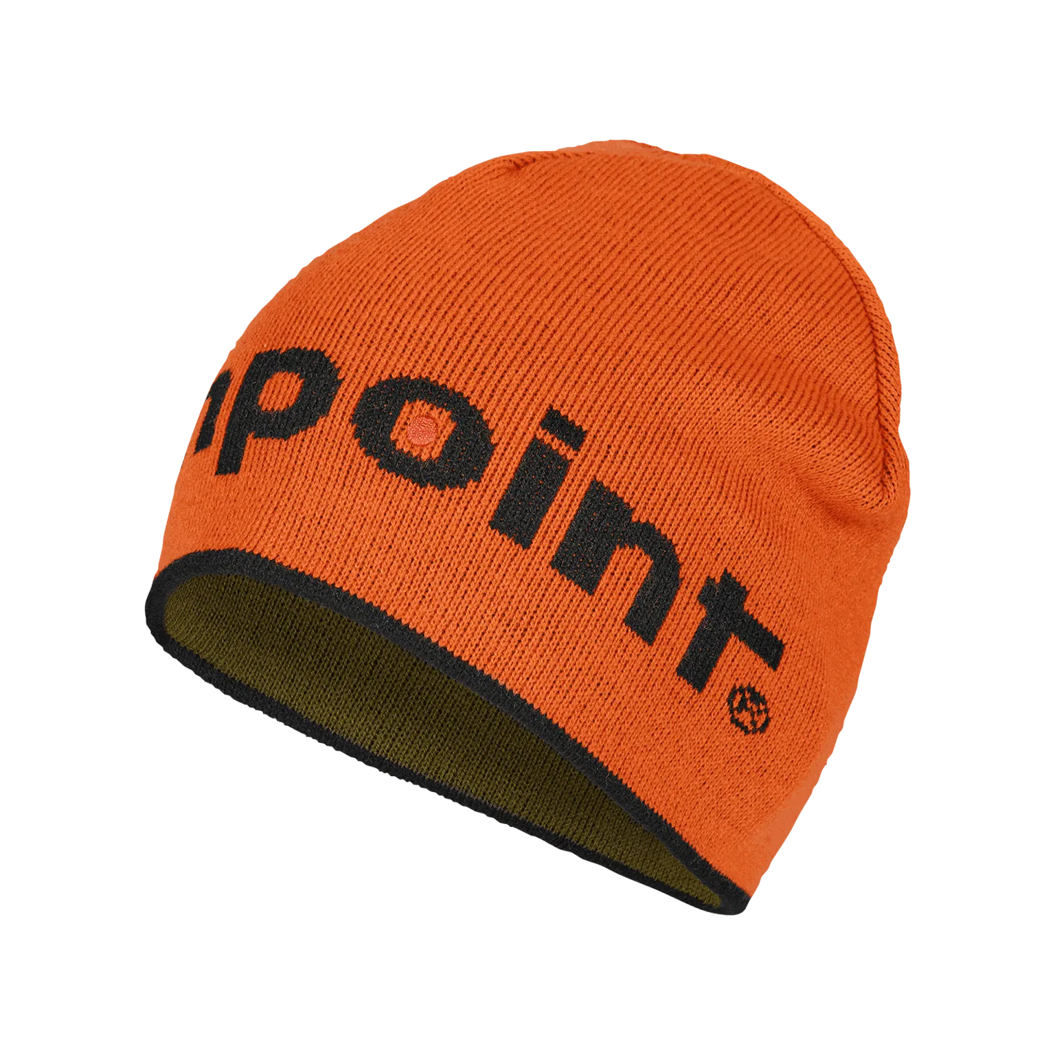Berretto Aimpoint® - in maglia Cappello caldo reversibile arancione e verde  - 1