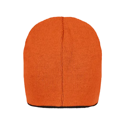 Chapeau Aimpoint® - Tricoté Réversible,
bonnet chaud orange et vert  - 4