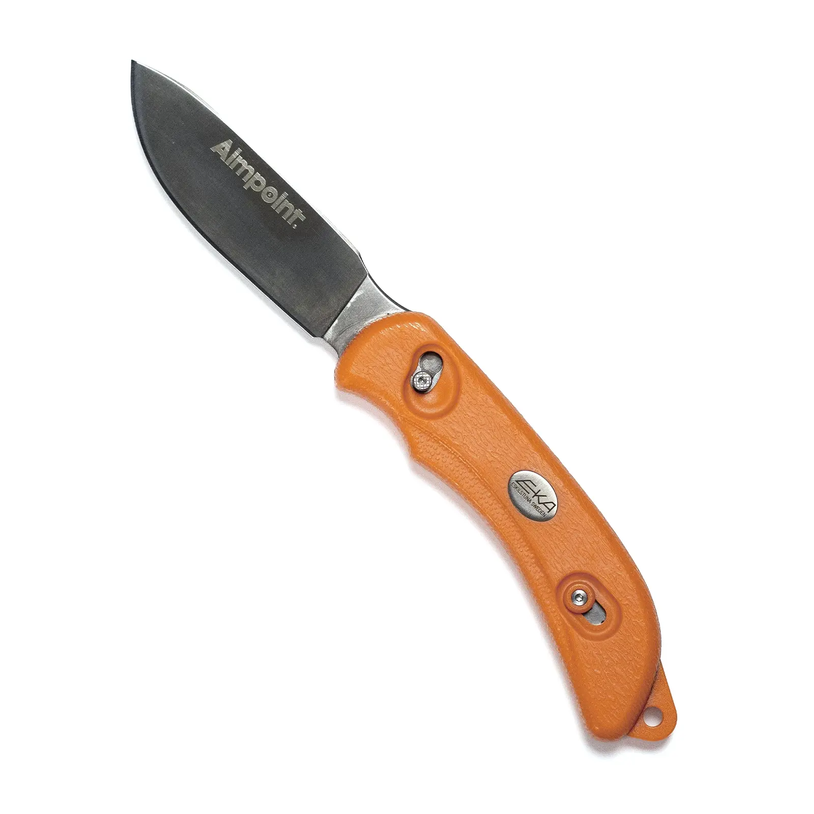 AIMPOINT x EKA SwedBlade G6 Hunting Knife Orange with Aimpoint® logo  - 2