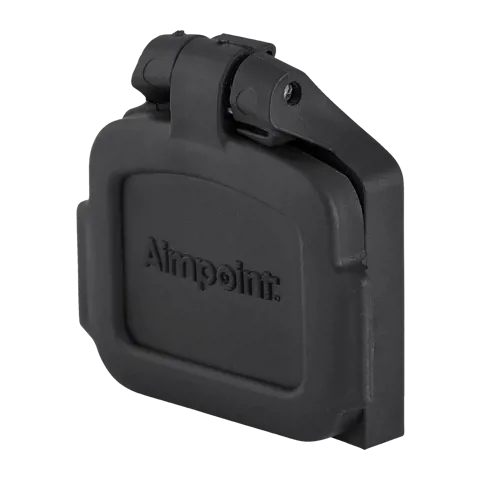 Objektivabdeckung Flip-up - Vorne Undurchsichtig / Schwarz für Acro® C-2 / P-2 - 1
