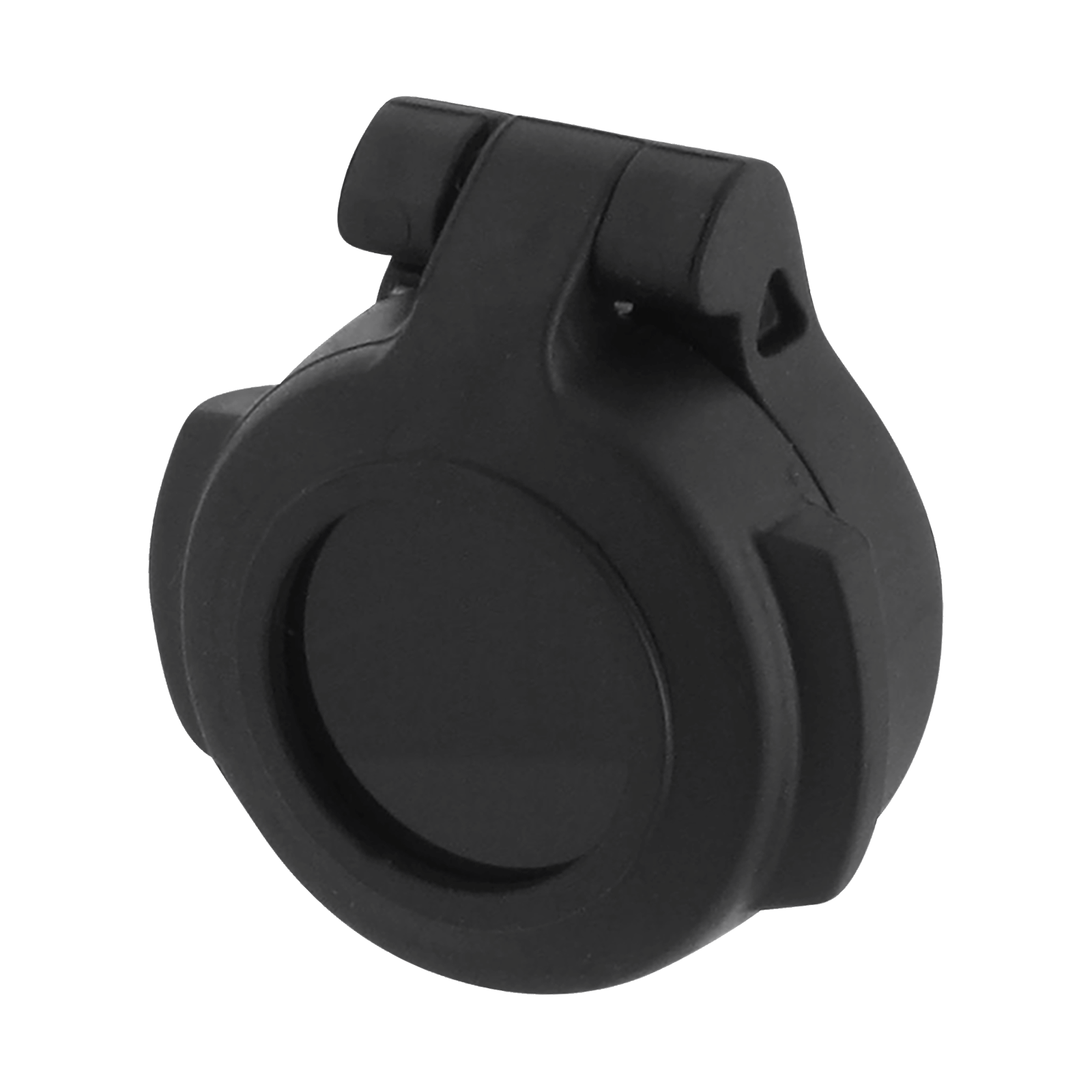Objektivabdeckung Flip-up - Hinten Undurchsichtig / Schwarz für Micro® H-2 / T-2 und Comp® M5 / M5s