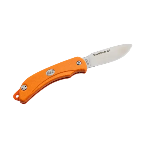 AIMPOINT x EKA SwedBlade G6 Jagdmesser Orange mit AIMPOINT® Logo - 2
