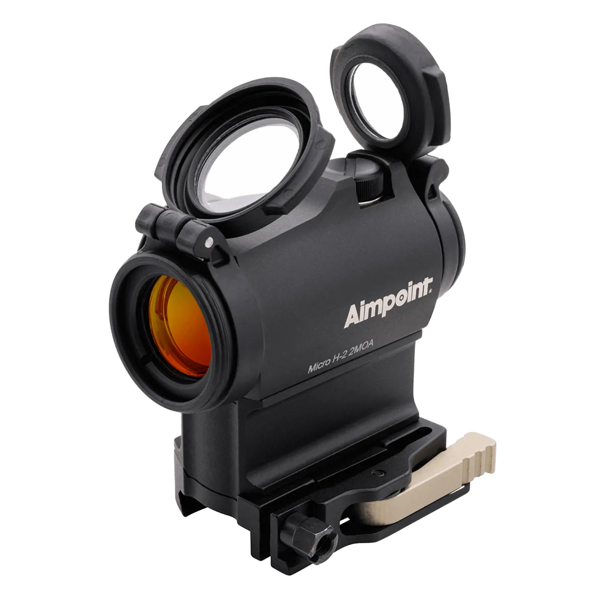 Micro H-2™ 2 MOA - Red dot reflex sight with 39 mm spacer and LRP mount ...