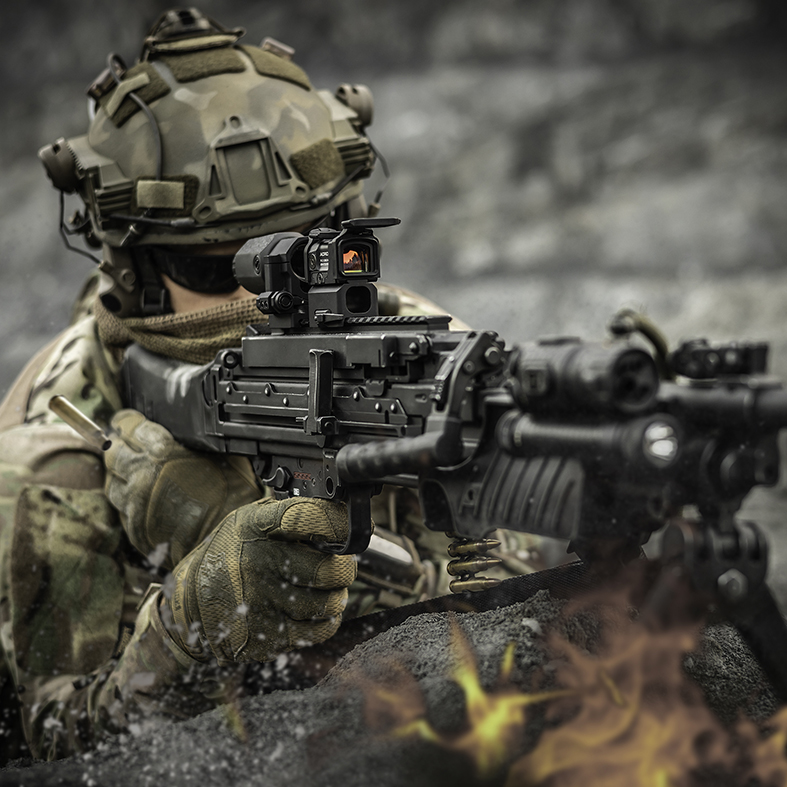 3X-P™ Magnifier with FlipMount™ 30 mm and TwistMount™ base