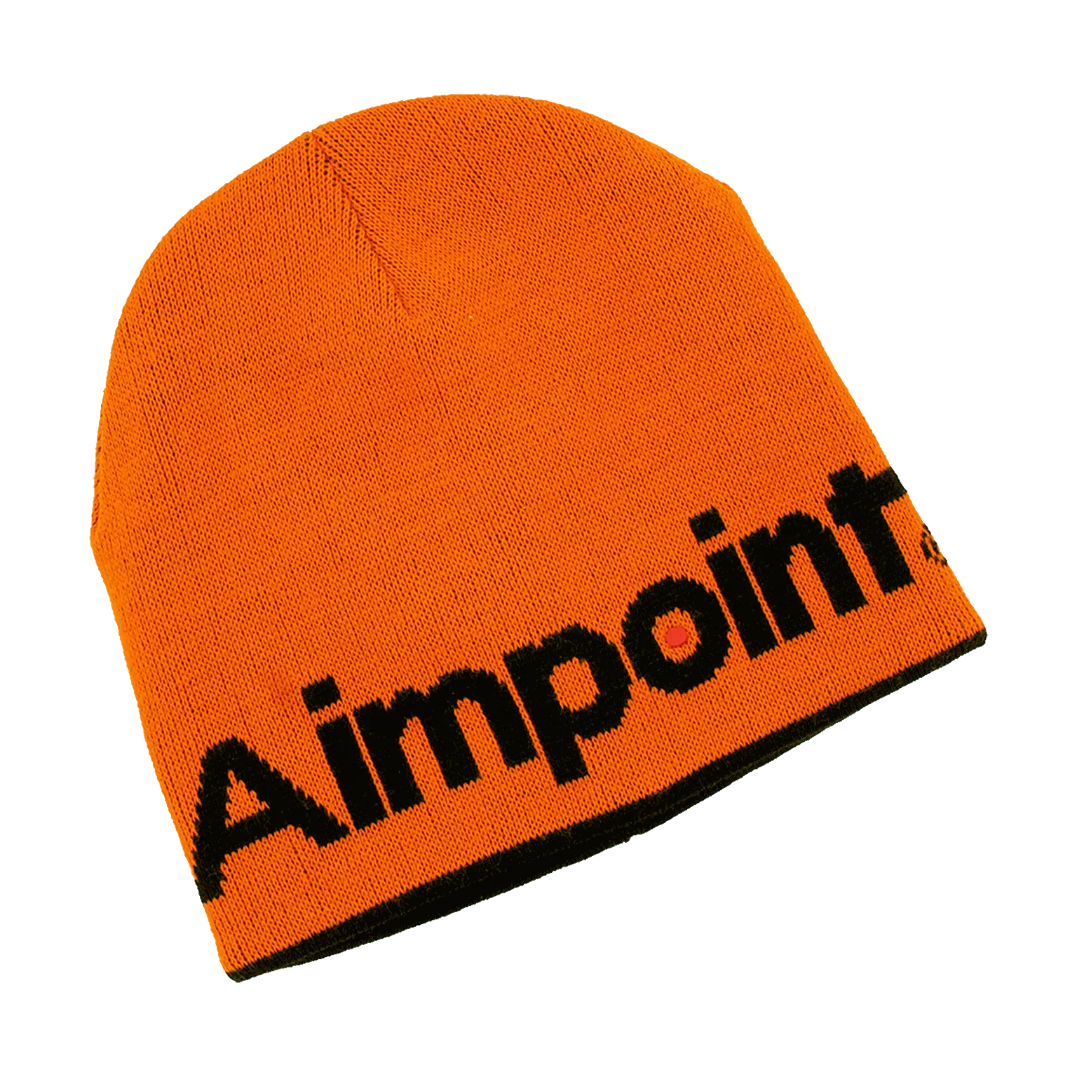 Aimpoint® Beanie - Knitted Orange and green reversible warm hat  - 6