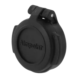 Objektivabdeckung Flip-up - Vorne Undurchsichtig / Schwarz für Micro® H-2 / T-2 und Comp® M5 / M5s