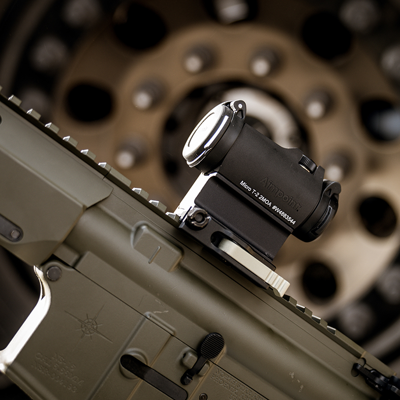Micro T-2™ 2 MOA - Red dot reflex sight with 39 mm spacer and LRP 