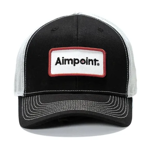 Aimpoint® Trucker Cap Svart / Vit med logopatch - 1