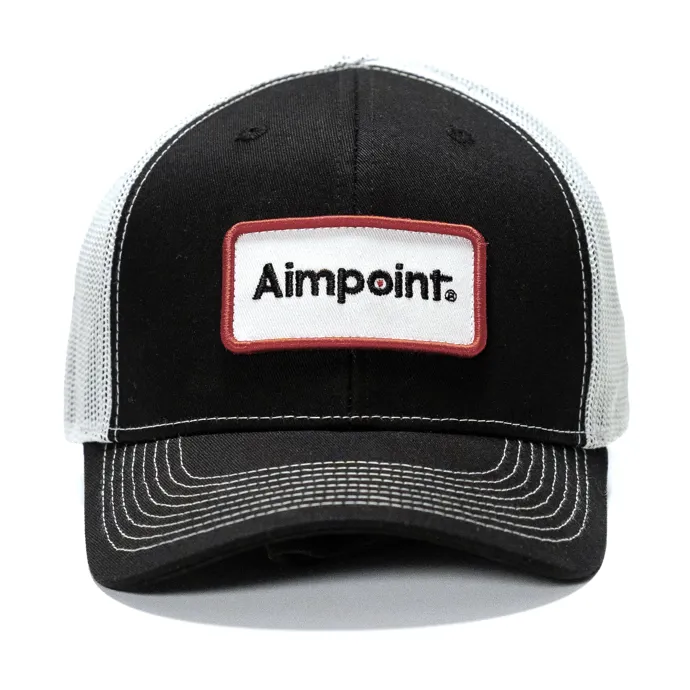 Aimpoint® Trucker Cap Svart / Vit med logopatch