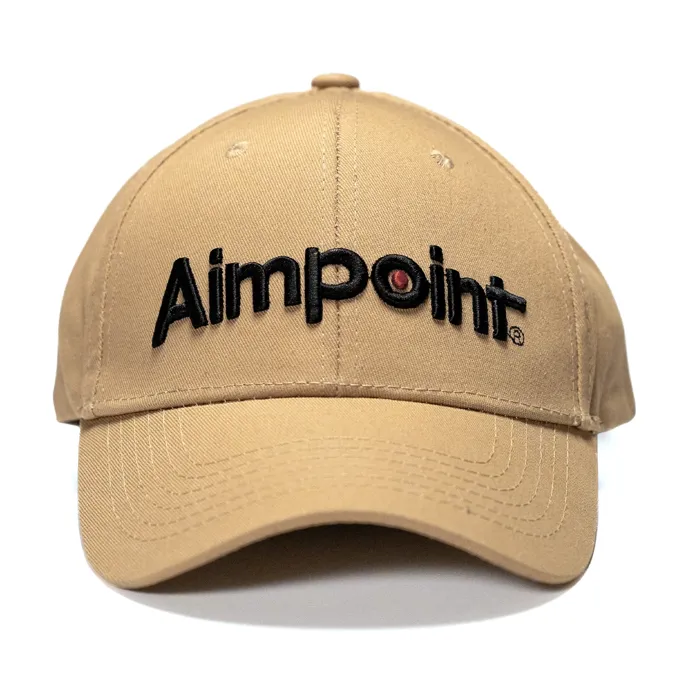 Aimpoint® Keps - Beige / Sand med 3D-broderad logga