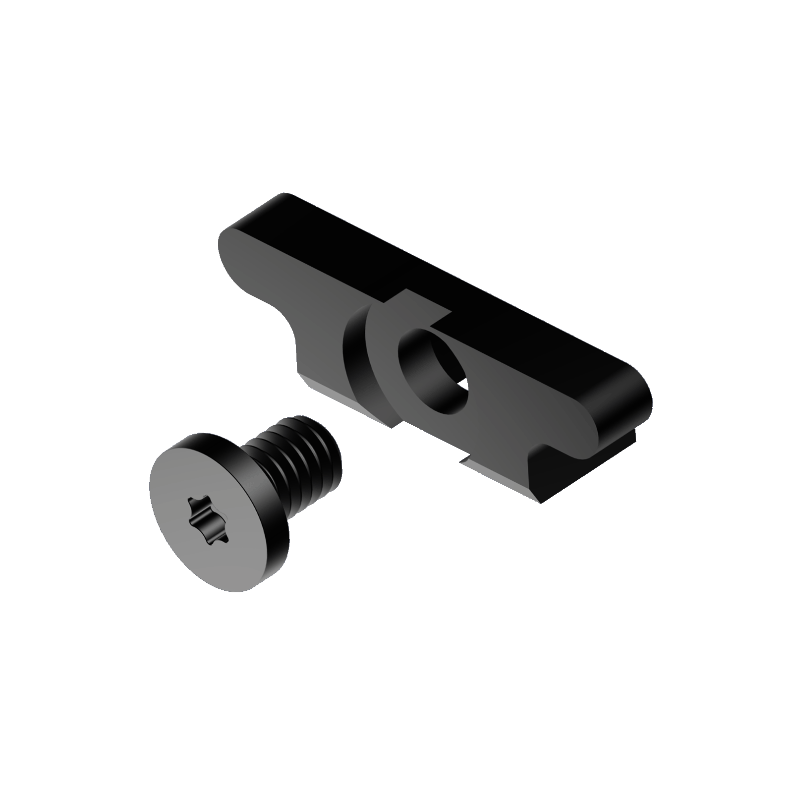 Locking bar and threaded shaft for Acro™ sights Aimpoint® spare part