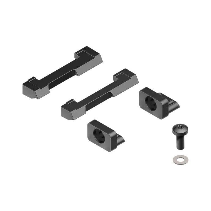 Acro™ S-2 Base plates for ventilated thick shotgun rib Set: C + D + 03 + 04
