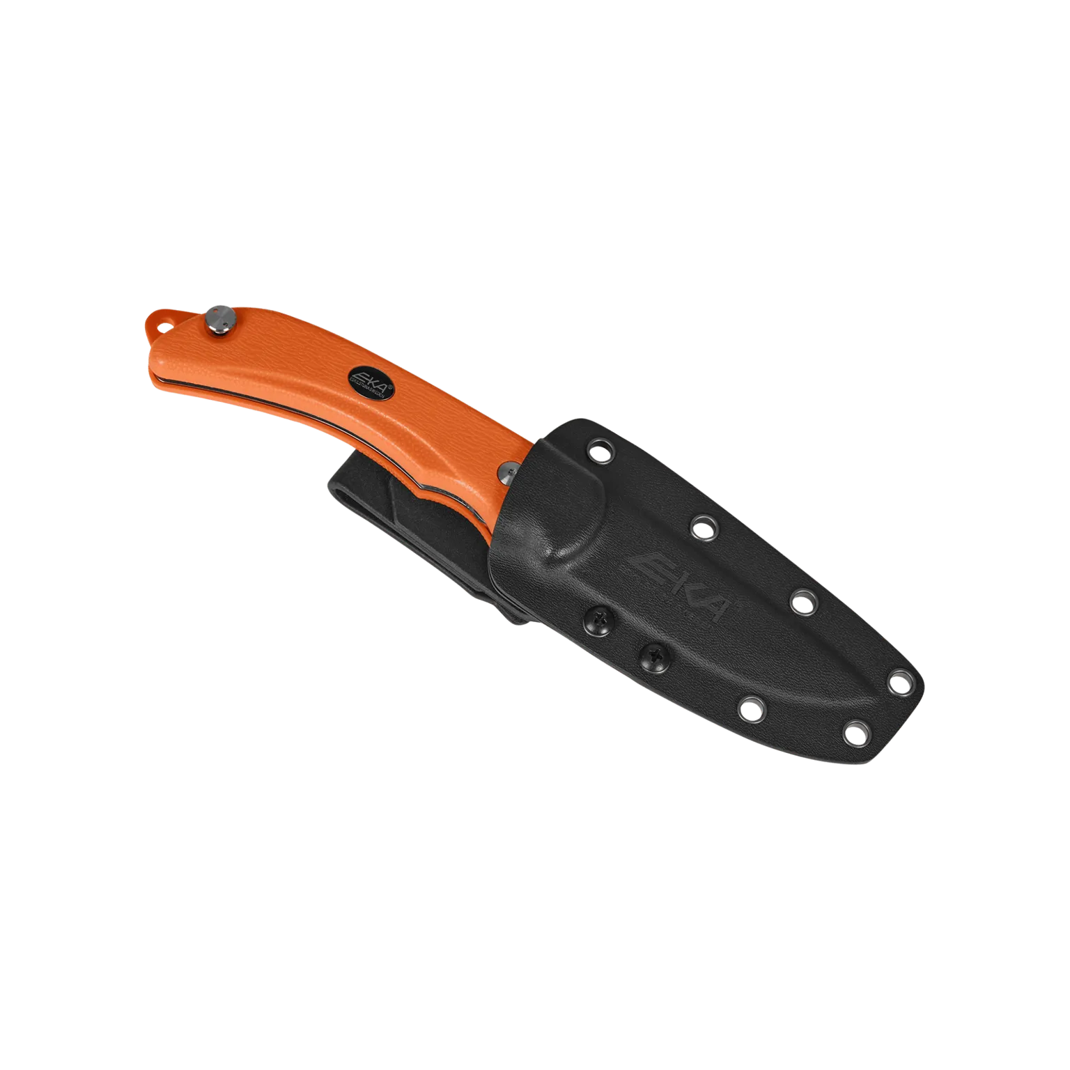 Knife, EKA® Swingblade G3 - Orange Hunting combination knife with belly opener  - 4