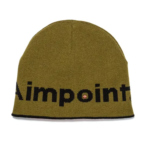 Bonnet tricoté Aimpoint® Bonnet chaud réversible orange et vert - 1