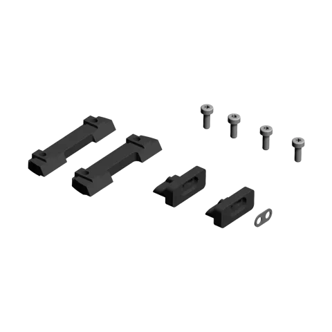 Plaques de base Micro® S-1 pour rail de canon de fusil de chasse mince et ventilé Fixe : A + B + 01 + 02 - 1