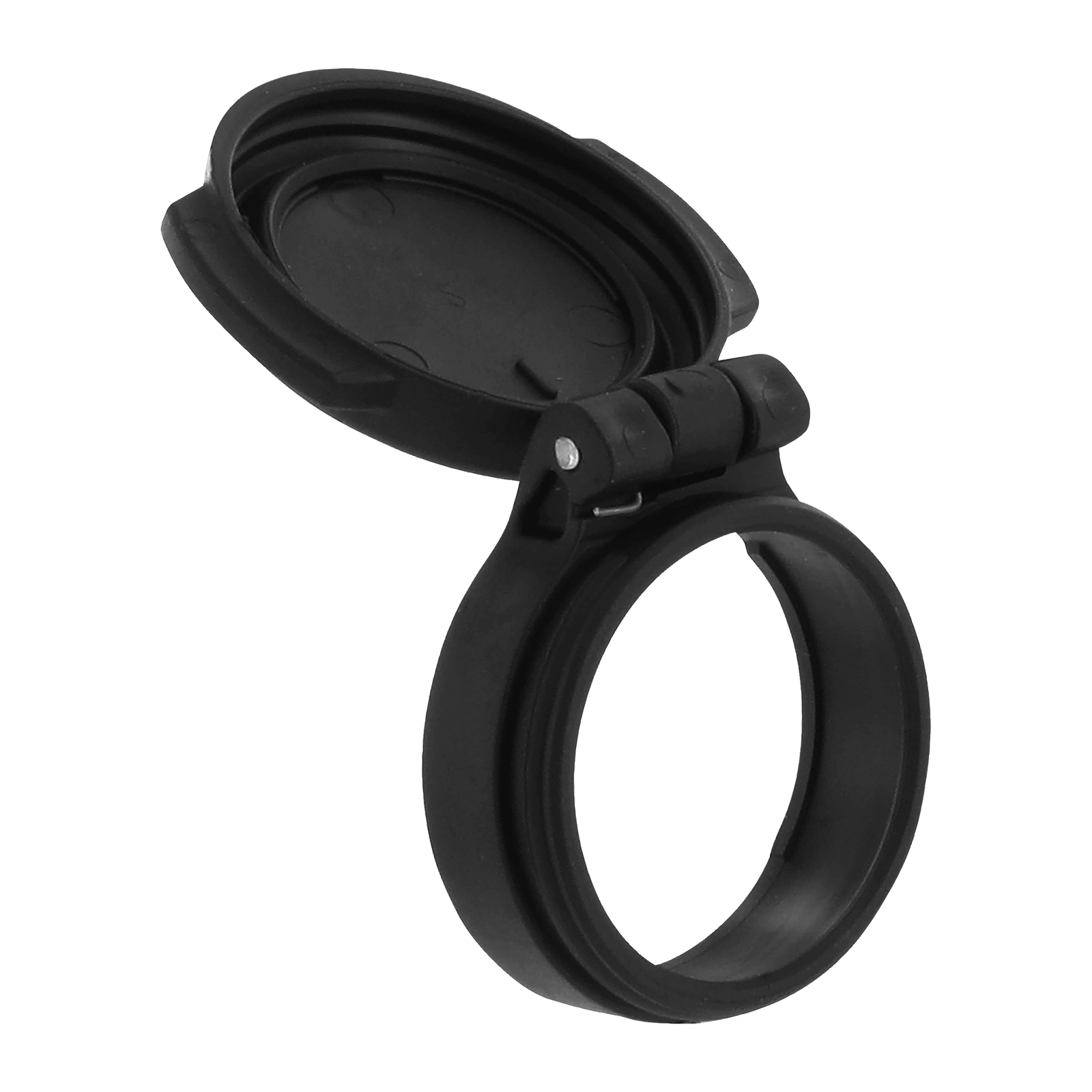 Lens cover flip-up - Front Solid / black for Micro™ H-2 / T-2 and Comp™ M5 / M5s - 6