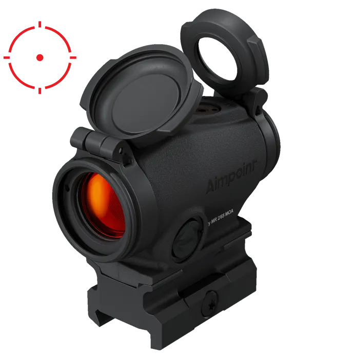 Duty RDS® MR Multi Reticle - Rödpunktsikte med 39 mm vridmutterfäste i ett stycke