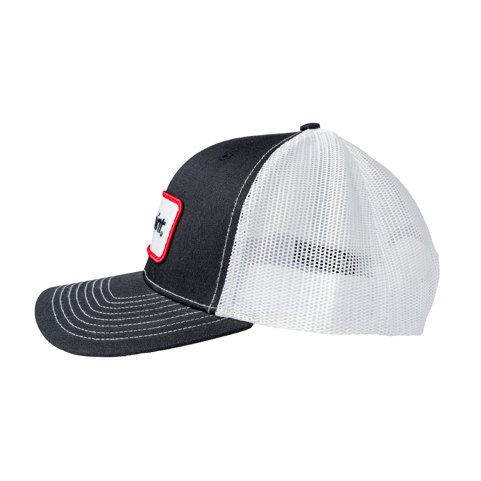 Aimpoint® Cap - Black / White Richardson - Trucker hat with embroidered logo patch - 4