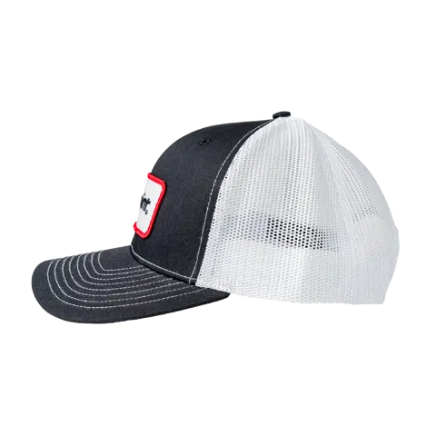Aimpoint® Cap - Black / White Richardson - Trucker hat with embroidered logo patch - 4