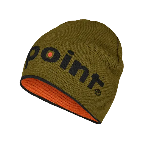 Bonnet tricoté Aimpoint® Bonnet chaud réversible orange et vert - 2