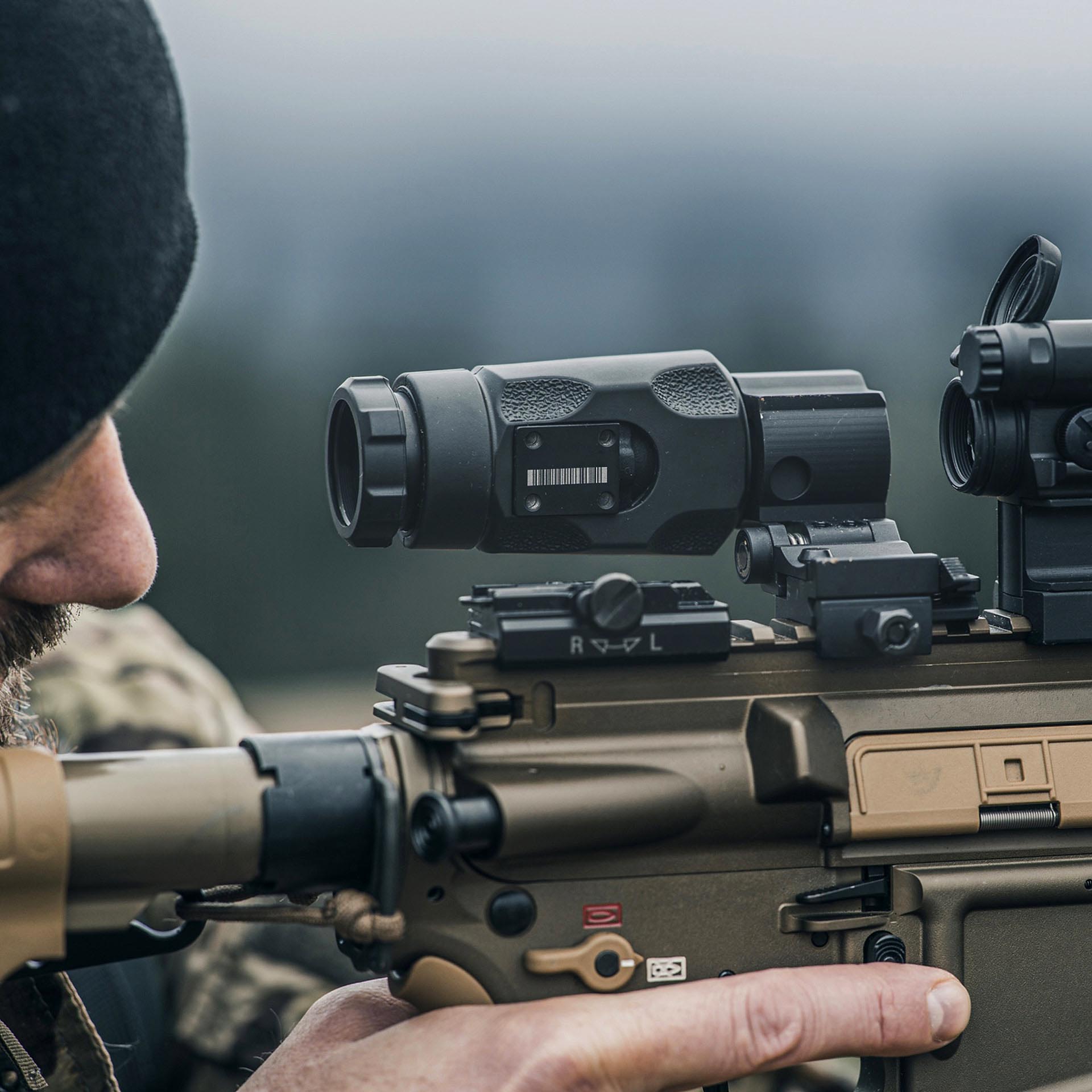 3XMag™-1 Magnifier with FlipMount™ 39 mm and TwistMount