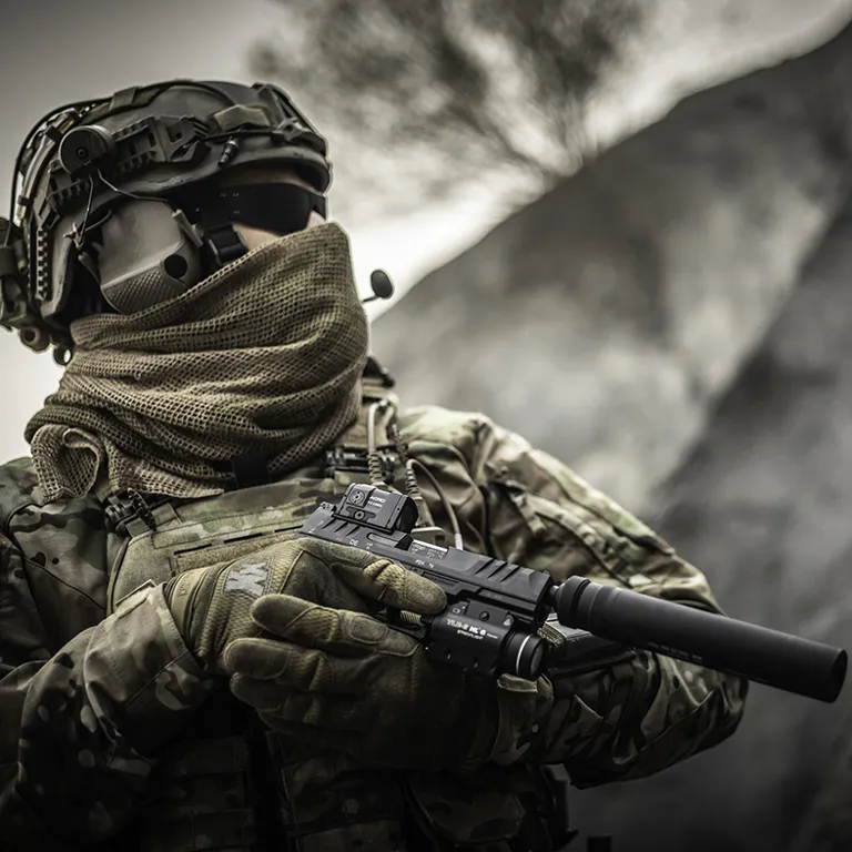 Acro P-2™ Sniper Grey 3.5 MOA - Red dot reflex sight with integrated ...