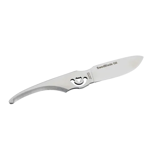 AIMPOINT x EKA SwedBlade G6 Jagdmesser Orange mit AIMPOINT® Logo - 5