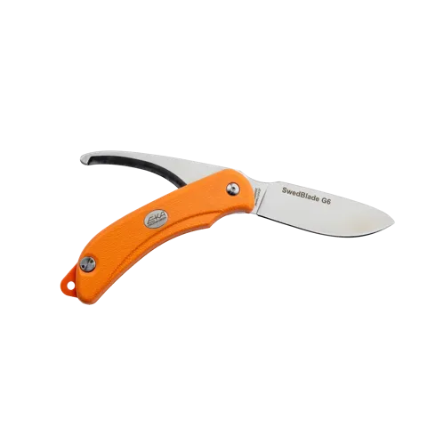 AIMPOINT x EKA SwedBlade G6 Jagdmesser Orange mit AIMPOINT® Logo - 1