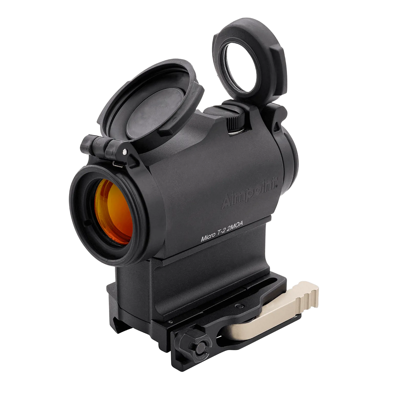 Micro T-2™ 2 MOA - Red dot reflex sight with 39 mm spacer and LRP mount - 1