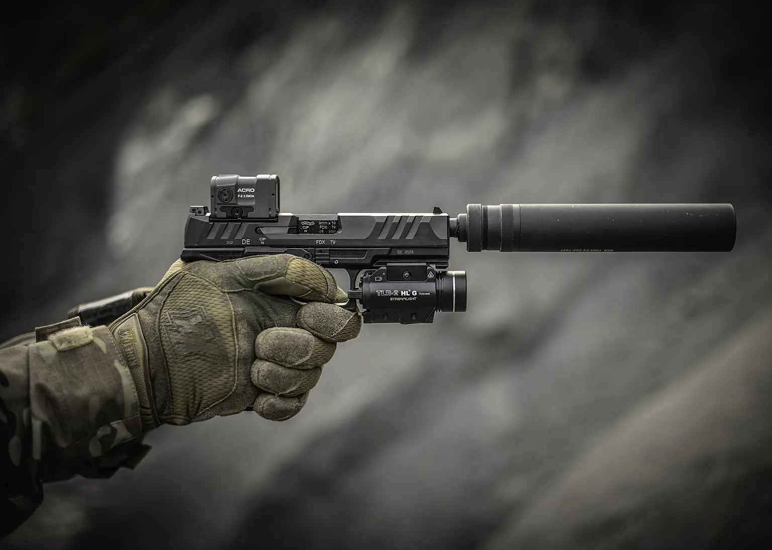 Acro™ P-2 Sniper Grey 3.5 MOA - Red dot reflex sight with integrated ...