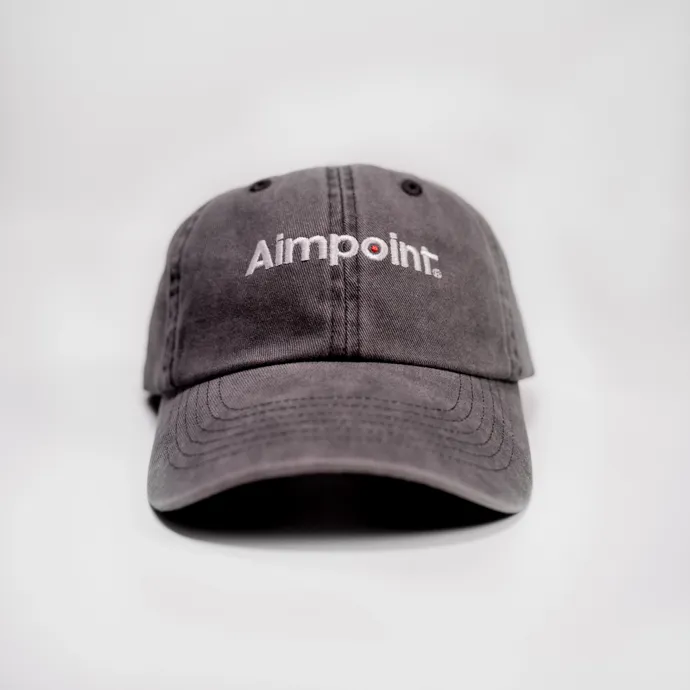 Casquette Aimpoint® « Dad Cap » – Noir délavé Limitierte Edition