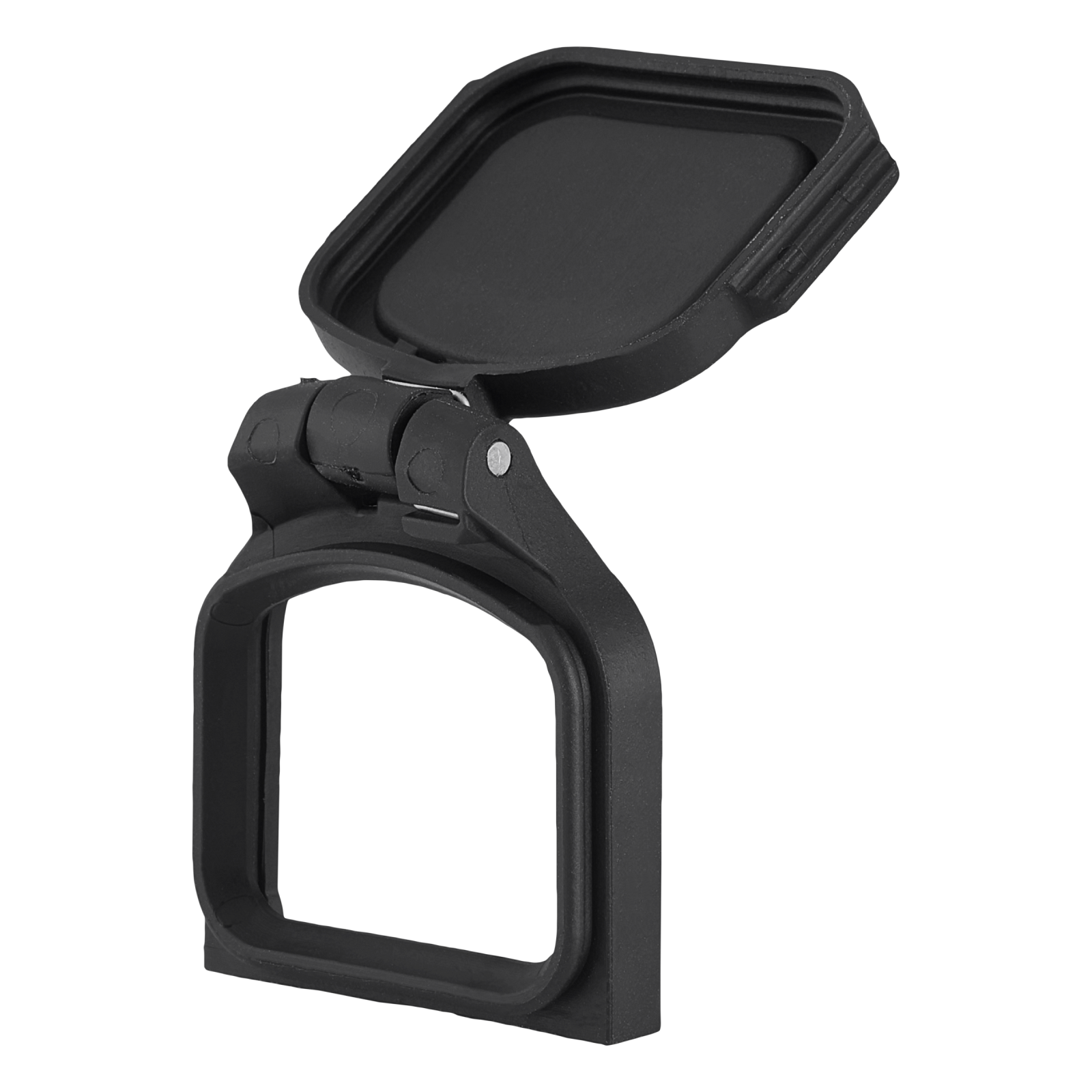 Lens cover flip-up - Rear Solid / black for Acro™ C-2 / P-2