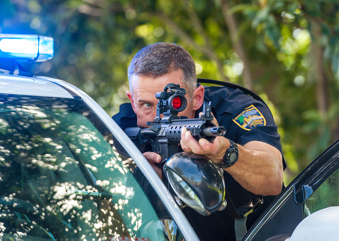 PRO™ - Patrol Rifle Optic 2 MOA - Red dot reflex sight with