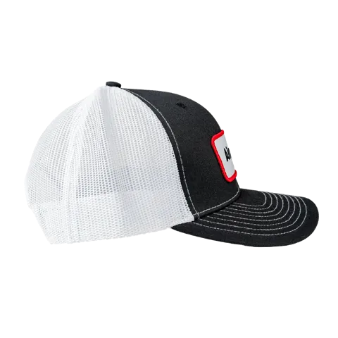 Aimpoint® Cap - Black / White Richardson - Trucker hat with embroidered logo patch - 5