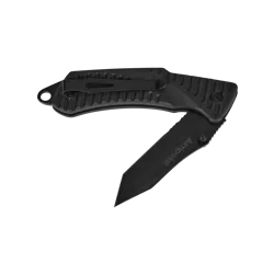 Knife, EKA® Swede T9 - Black Folding knife with Aimpoint® logo 