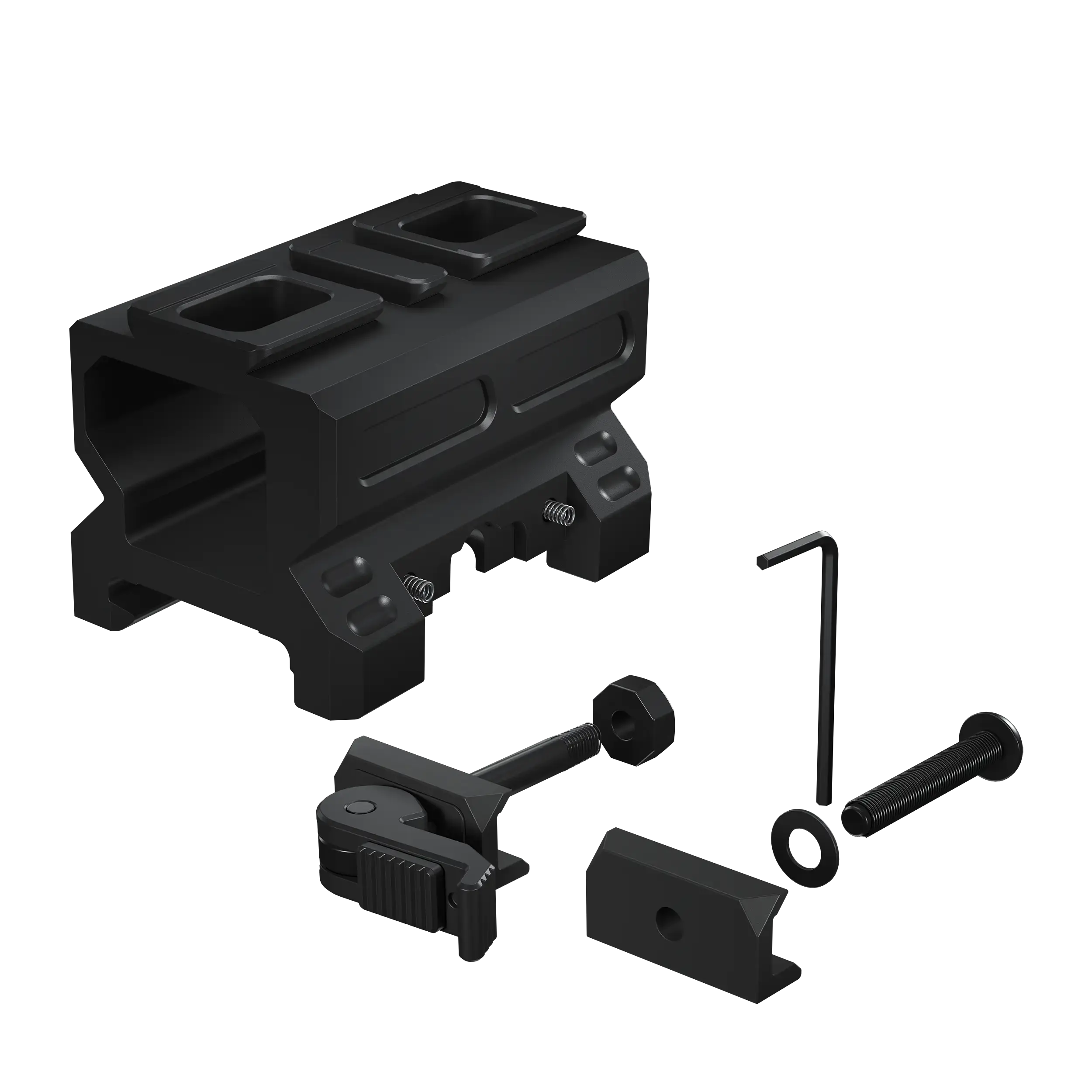 Attacco Acro® 39 mm - Fixed / QD Combo per guida Picatinny  - 2