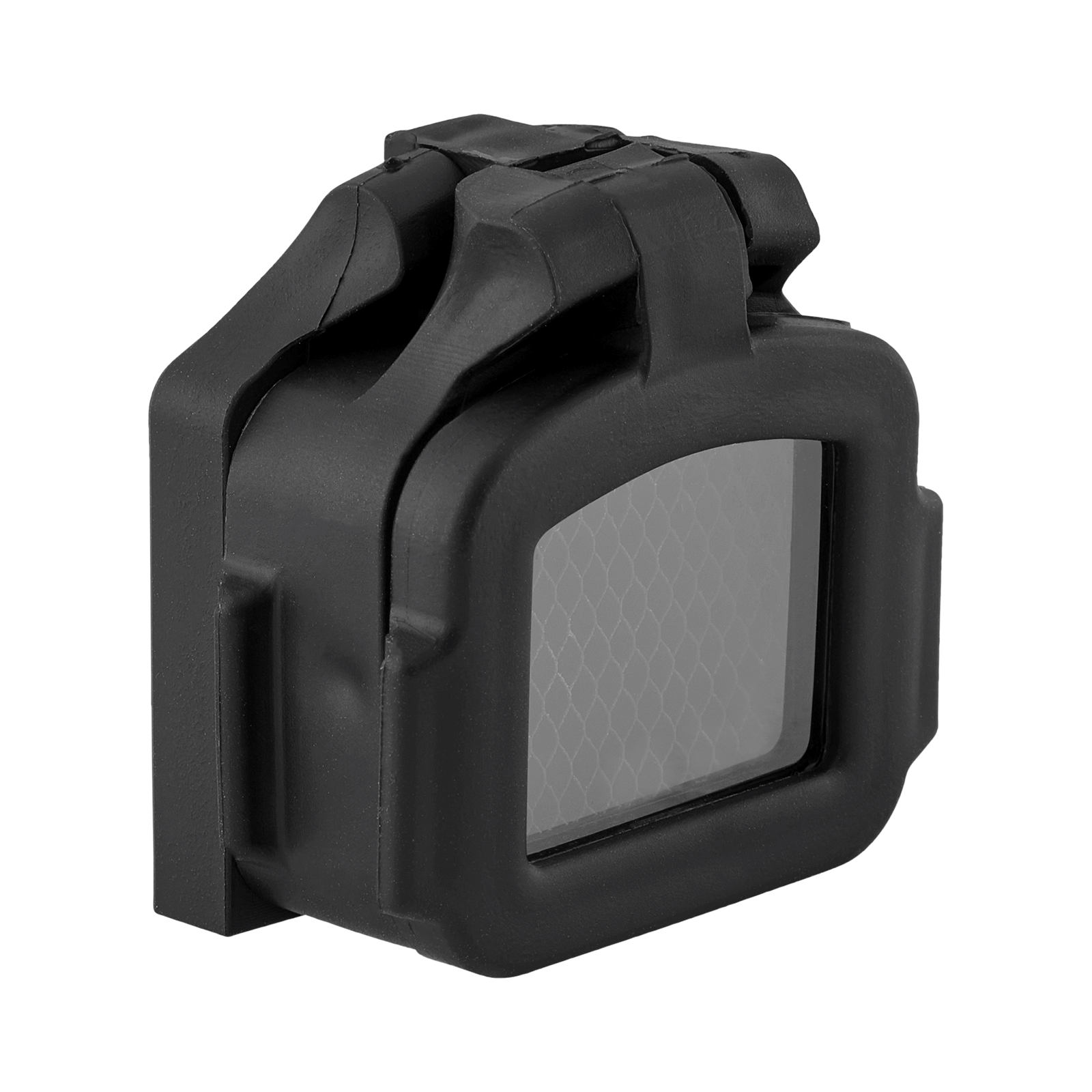 Lens cover flip-up - Front - ARD Transparent with integral flip-up