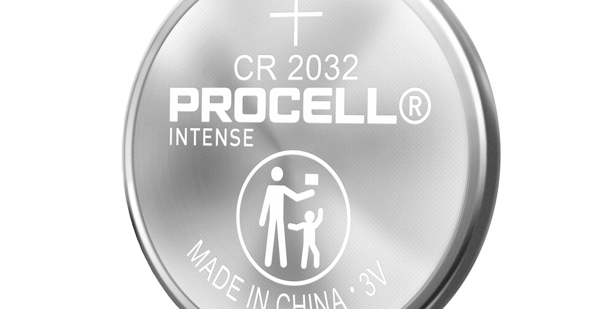 Battery – CR2032 Procell Lithium - 5-pack | Aimpoint