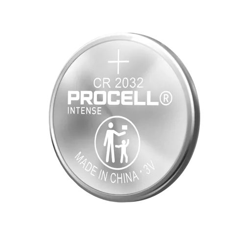 Battery – CR2032 Procell Lithium - 5-pack - 1