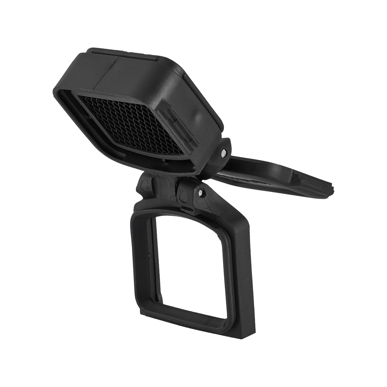 Lens cover flip-up - Front - ARD Solid / black with integral flip