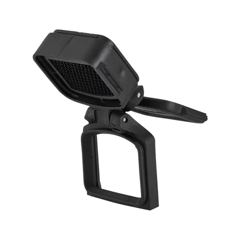 Lens cover flip-up - Front - ARD Solid / black with integral flip-up ARD for Acro™ C-2 / P-2 - 2