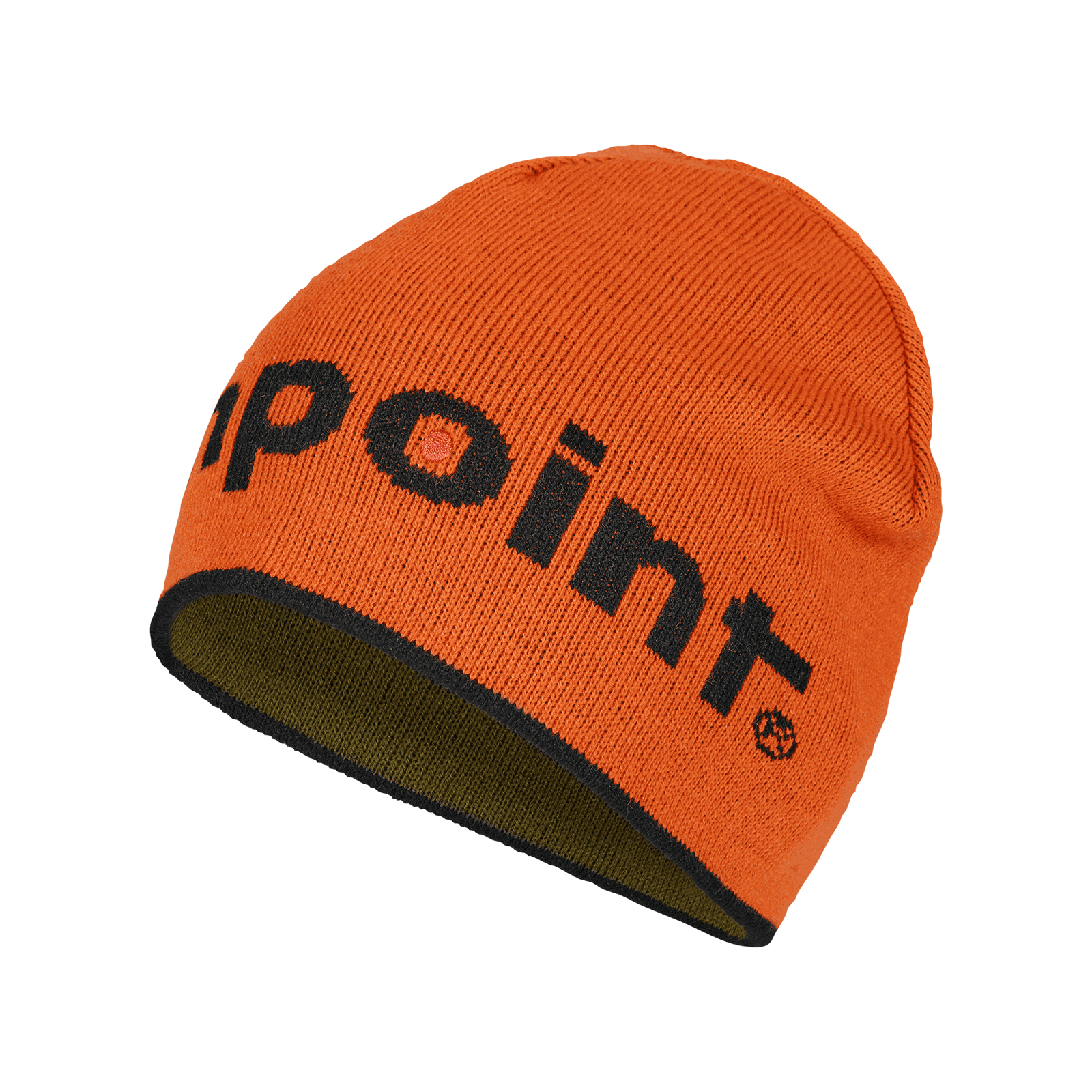 Aimpoint® Mössa - Stickad Varmfodrad, vändbar mössa orange och grön 
