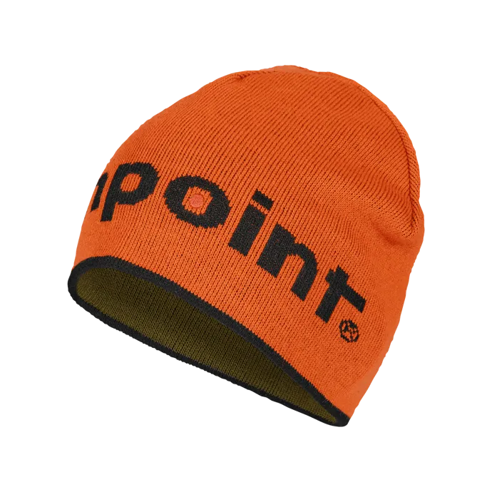 Aimpoint® Mössa - Stickad Varmfodrad, vändbar mössa orange och grön