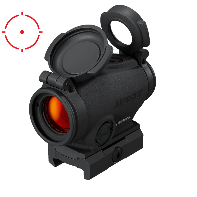 Duty RDS® MR Multi Reticle - Rödpunktsikte med 30 mm vridmutterfäste i ett stycke