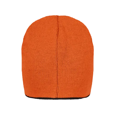 Bonnet tricoté Aimpoint® Bonnet chaud réversible orange et vert - 4