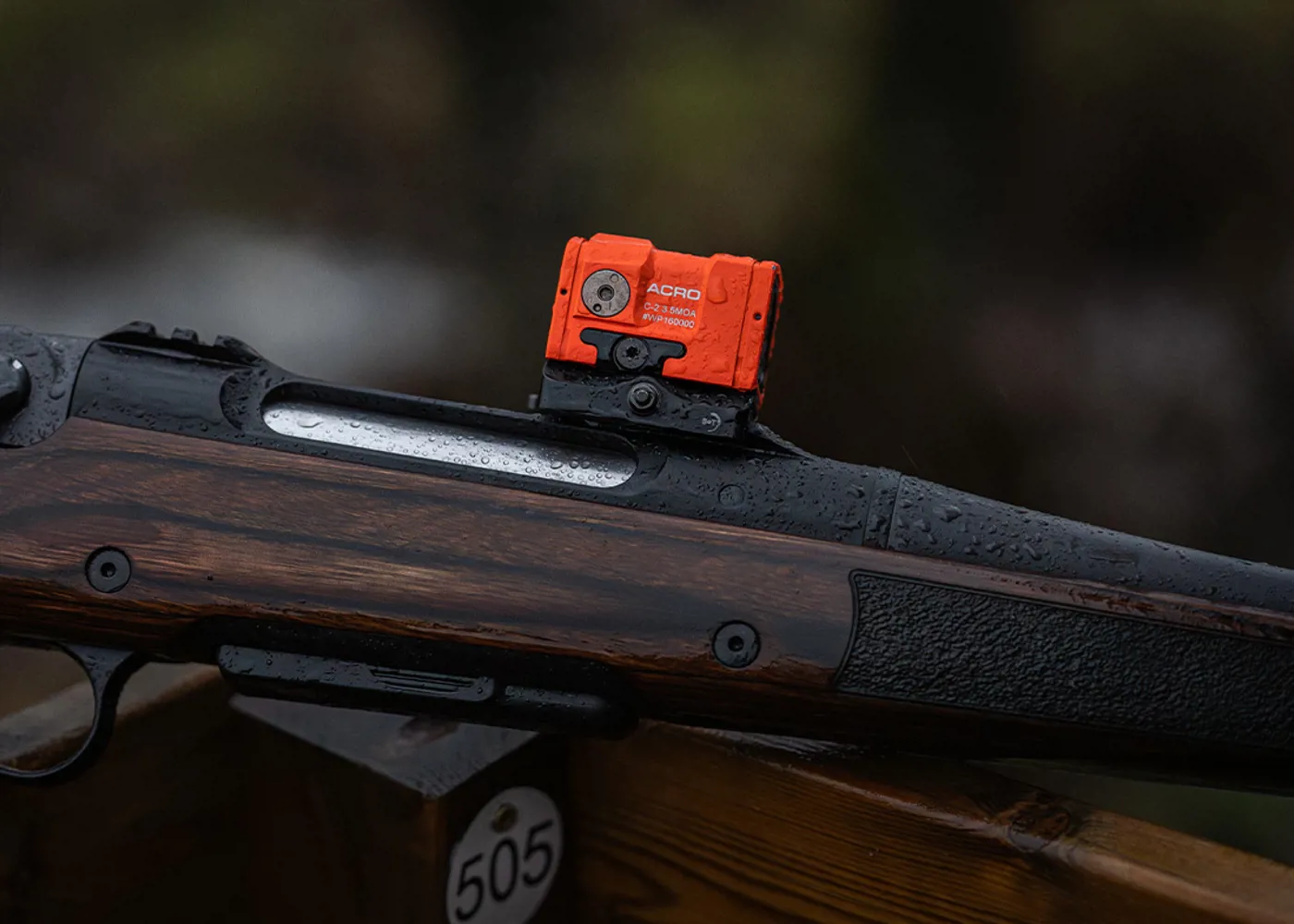 Acro™ C-2 Orange 3.5 MOA - Red dot reflex sight with integrated Acro ...